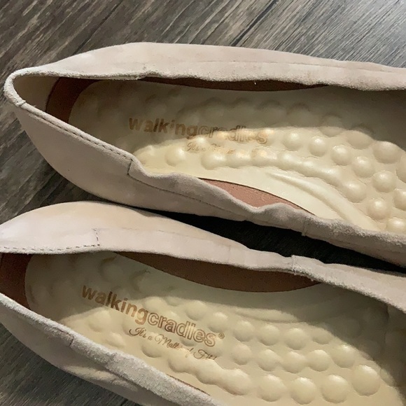 Walking Cradles‎ Brielle Light Beige Bow Twist Ballet Flat Shoes - Picture 10 of 11